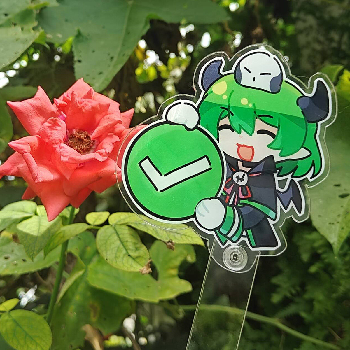 小绿和小蓝周边 魔王绿对错打卡棒 折叠后10cm 企/云间图片