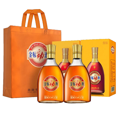 劲牌中国劲酒金标40度500ml整箱装养生酒水送礼官方正品含蛹虫草