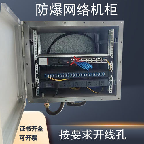 防爆网络机柜防腐配电箱柜ODF架弱电柜箱交换机防爆柜PDU熔纤盘
