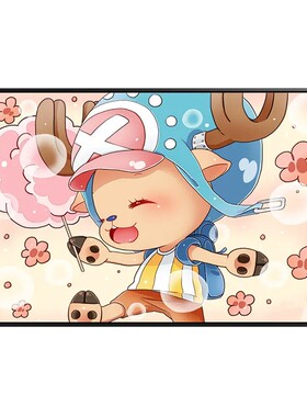 航海王乔巴diy休闲减压装饰画