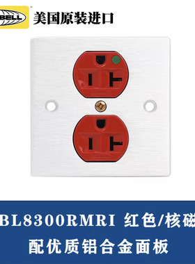 原装美国进口 HUBBELL荷宝 IG8300 8300美标电源插座 发烧级墙插