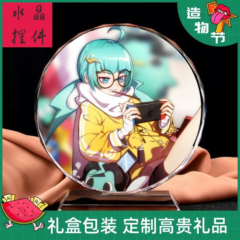 非人学园手办雷姆/金角/雷震子/灵感大王周边模型水晶摆件礼物