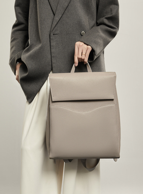 双肩包女上班通勤2025新款大容量电脑旅行高级感小众大学生背包