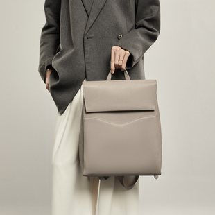 双肩包女上班通勤2025新款大容量电脑旅行高级感小众大学生背包