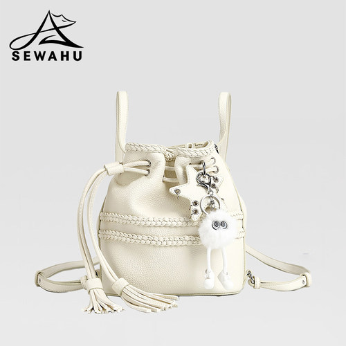 SEWAHU轻便百搭水桶包通勤斜挎