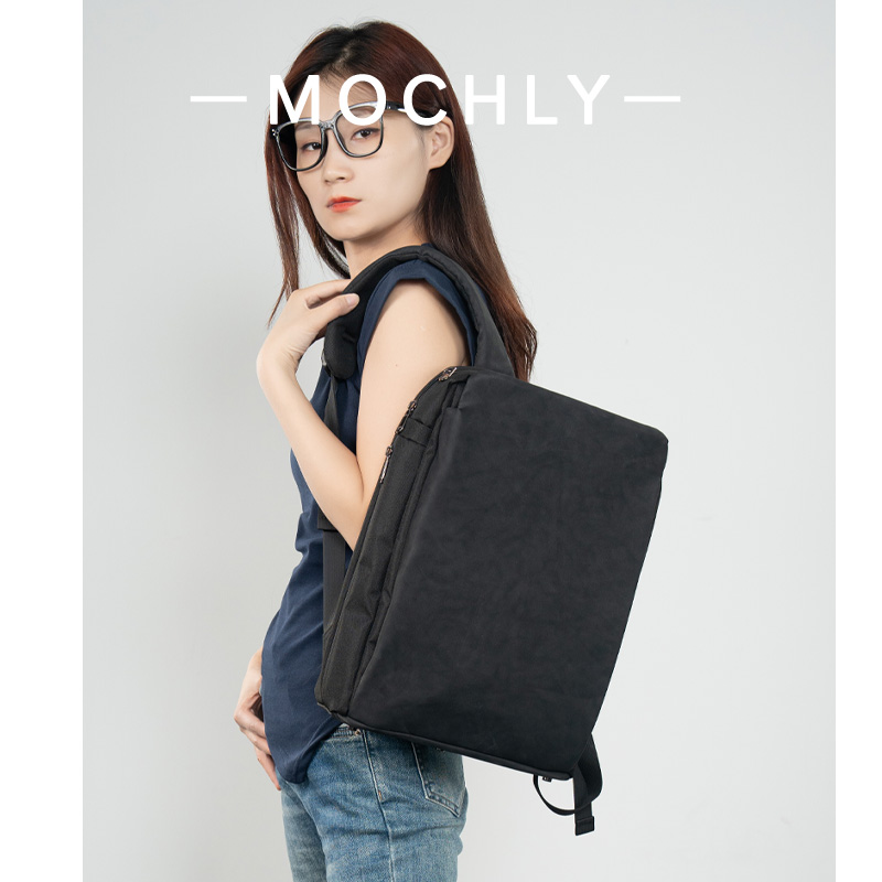 简约通勤男女通用双肩包