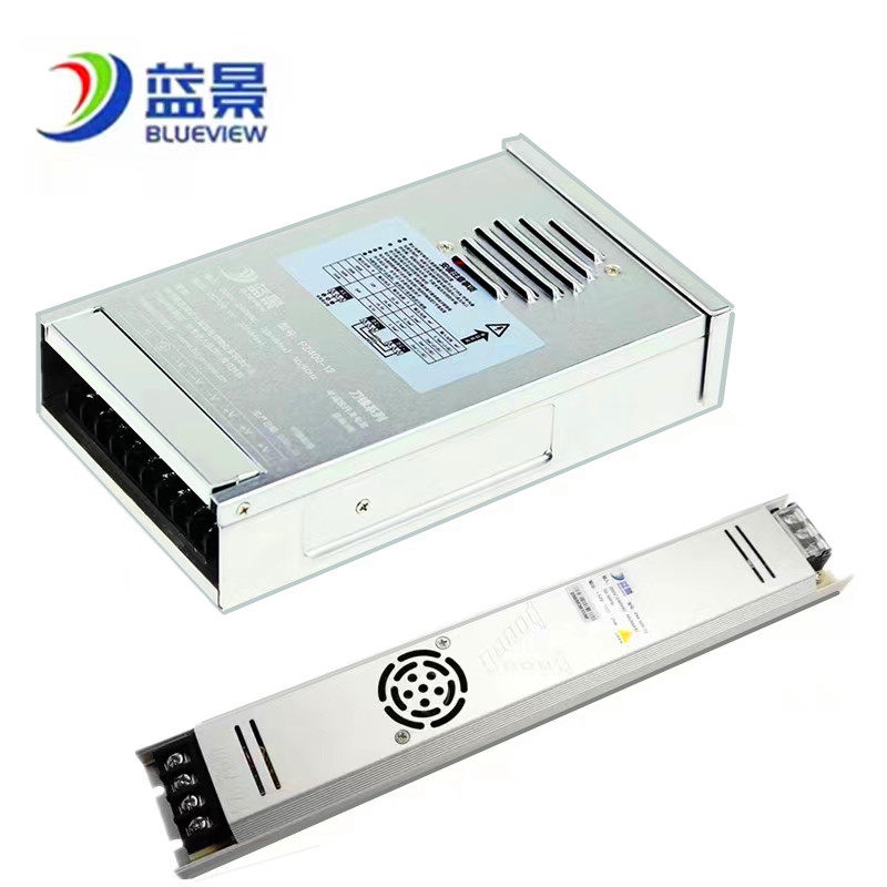 蓝景led防雨开关电源400w12v33a24v 300w超薄灯箱 软膜发光字电源