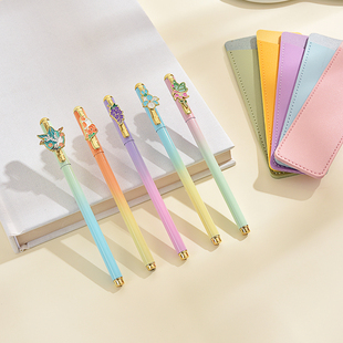 可刻字文创签字笔博物馆学生文具生日礼物结婚伴手礼商务会议读书会送国外友人送老师同学会礼物小学生中性笔