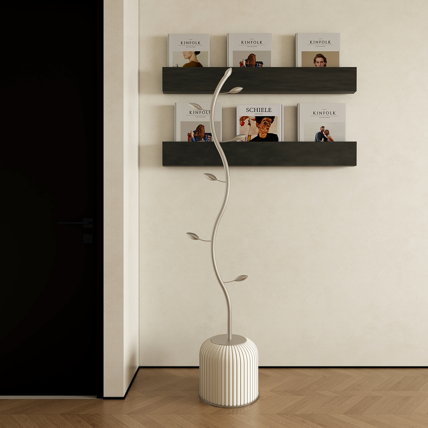 艺术感个性意式轻奢创意衣帽架