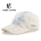 棒球帽蕾丝 遮阳女帽子洋气时髦鸭舌帽韩版 防晒帽子女夏款 2025新款