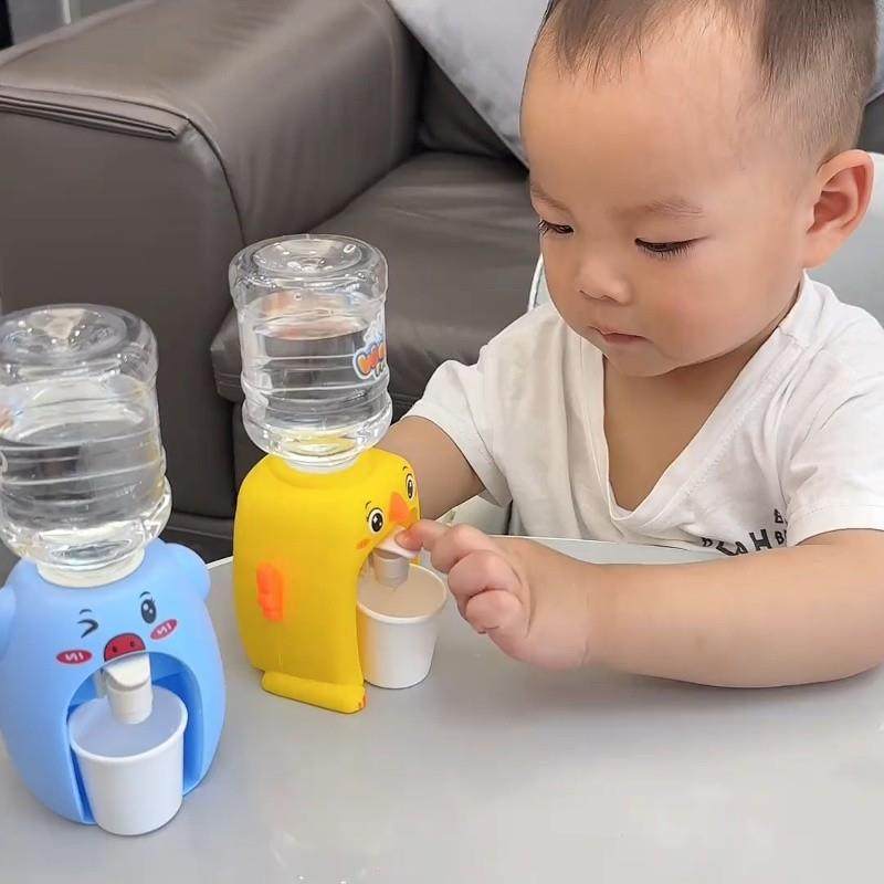 儿童饮水机可喝水食品级趣味饮水机迷你水饮料机玩具过家家果汁机