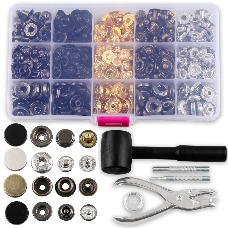 四合按扣套装羽绒服扣子