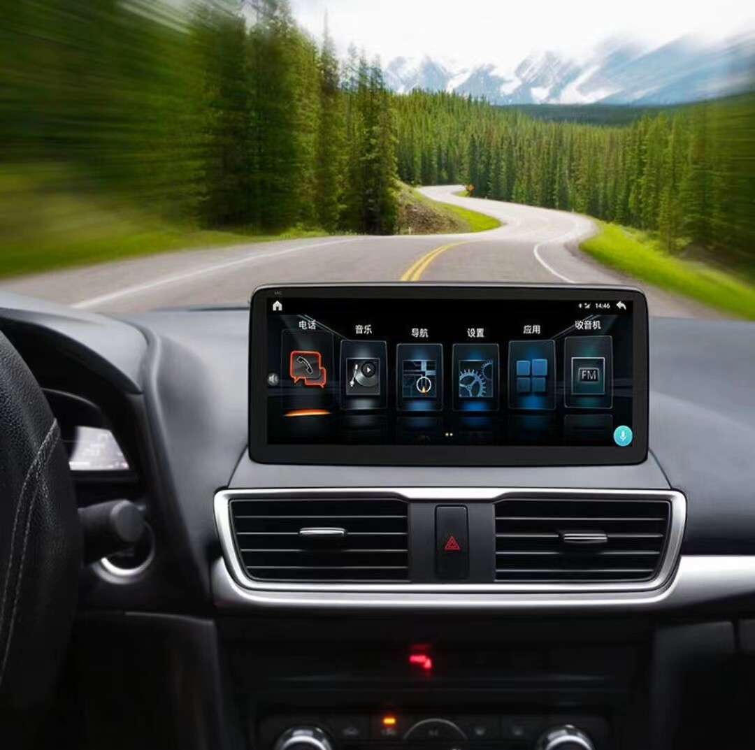 适用马自达6/cx-3/cx-4/cx-5中控大屏导航360全景一体机carplay