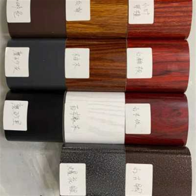 议价厂销厂销保赢铝合金楼梯扶手护栏室内仿木栏杆自装红酸枝中式