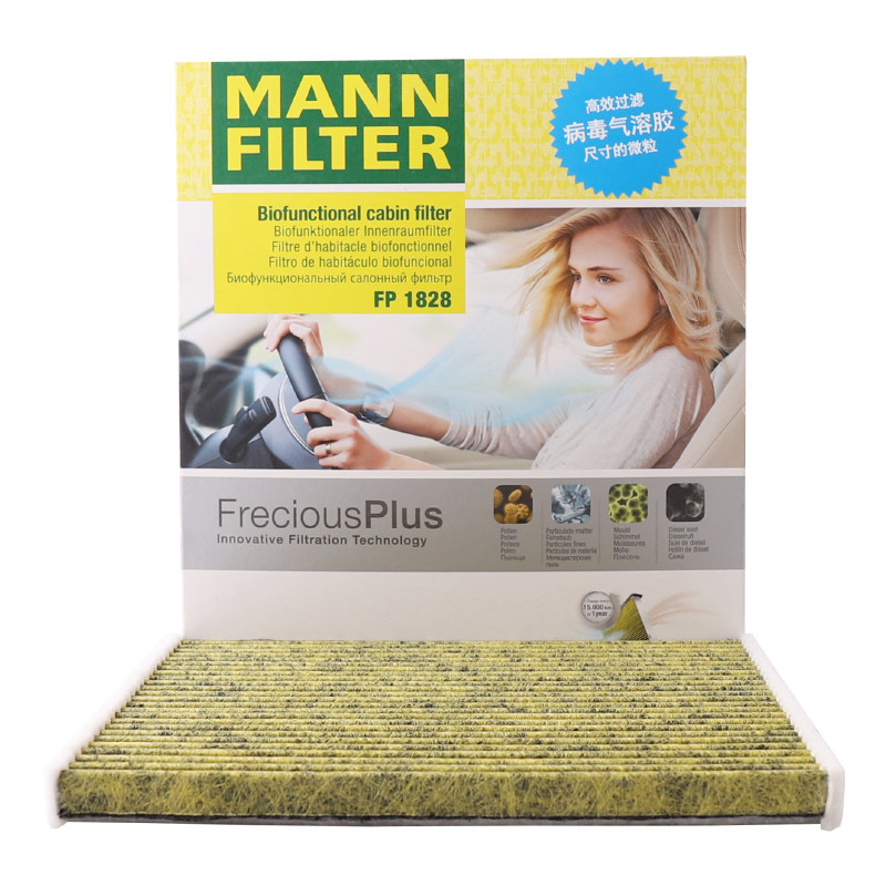 曼牌空调滤清器适用丰田/比亚迪