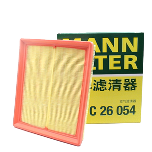 曼牌空气滤芯C26054适用别克新英朗阅朗科沃兹科鲁泽空气滤清器