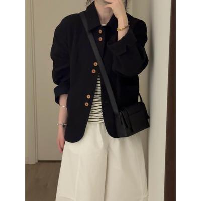 韩系短外套女春秋季2025新款