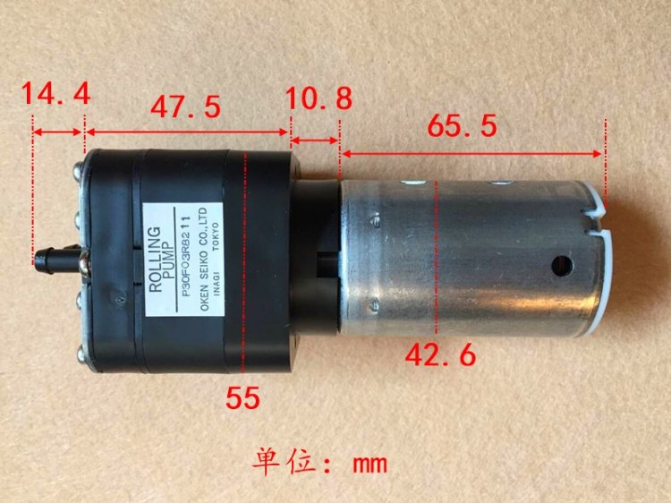 【精品】全新正品 日本OKEN SEIKO气泵/水泵/滚动泵 P30F03R