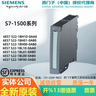 1BL01 1BL10 1BF00 0AA0 6ES7522 0AB0西门子1500模块32 1BH10