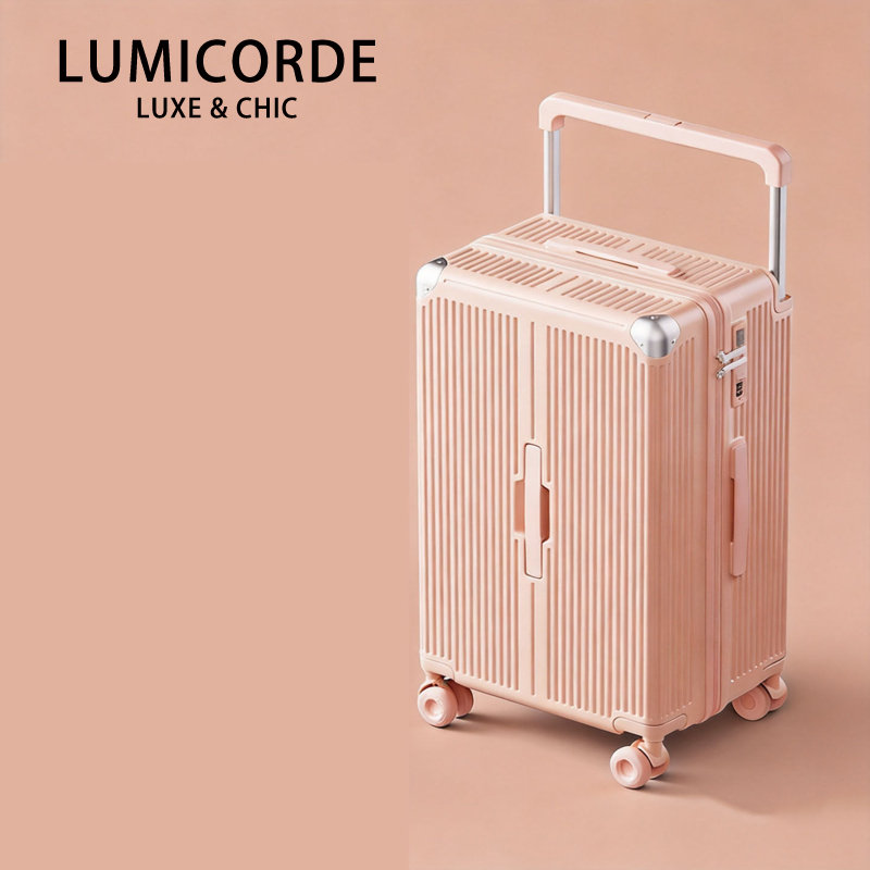 Lumicorde旅行箱男女通用万向轮拉杆箱TSA密码锁防尘耐用登机箱