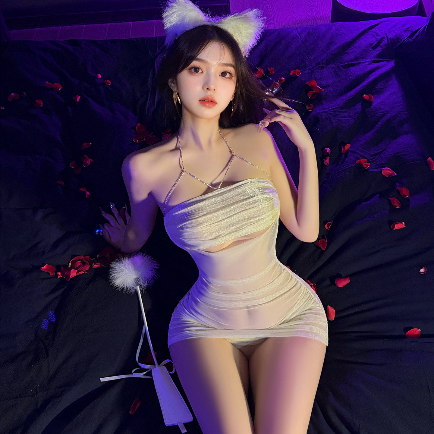 情趣诱惑装内衣大尺度趣味情调包臀裙床上睡衣性感房事高级感qqny