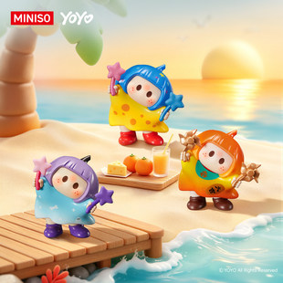 【现货】MINISO名创优品YOYO萌趣歪头S2系列icon box右右盲盒摆件