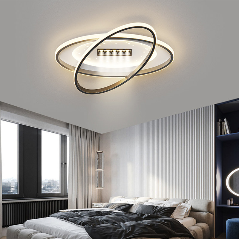 卧室灯吸顶灯设计师风格奶油风创意灯全光谱护眼温馨卧室餐厅灯