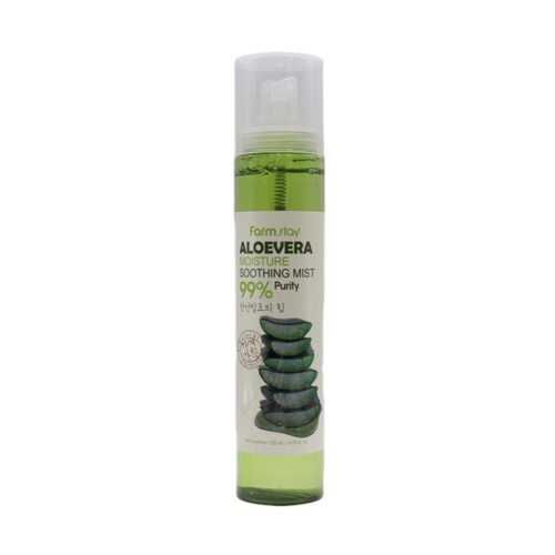 香港直邮韩国Farmstay法曼媞芦荟保湿补水喷雾120ml