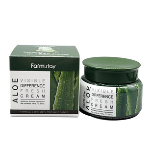 香港直邮韩国Farmstay法曼媞芦荟补水面霜100g