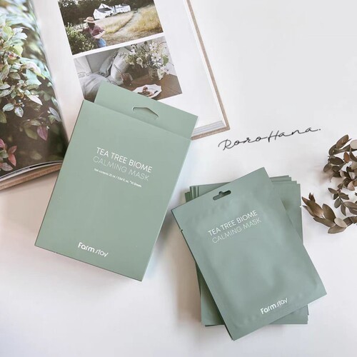 香港直邮Farmstay法曼媞茶树面膜10片