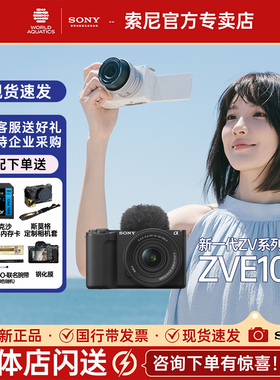 【3期免息】索尼ZV-E10M2 二代新一代微单相机 美颜直播ZVE10M2K