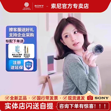 【3期免息】索尼ZV-E10微单相机学生入门级高清美颜照相机zve10K