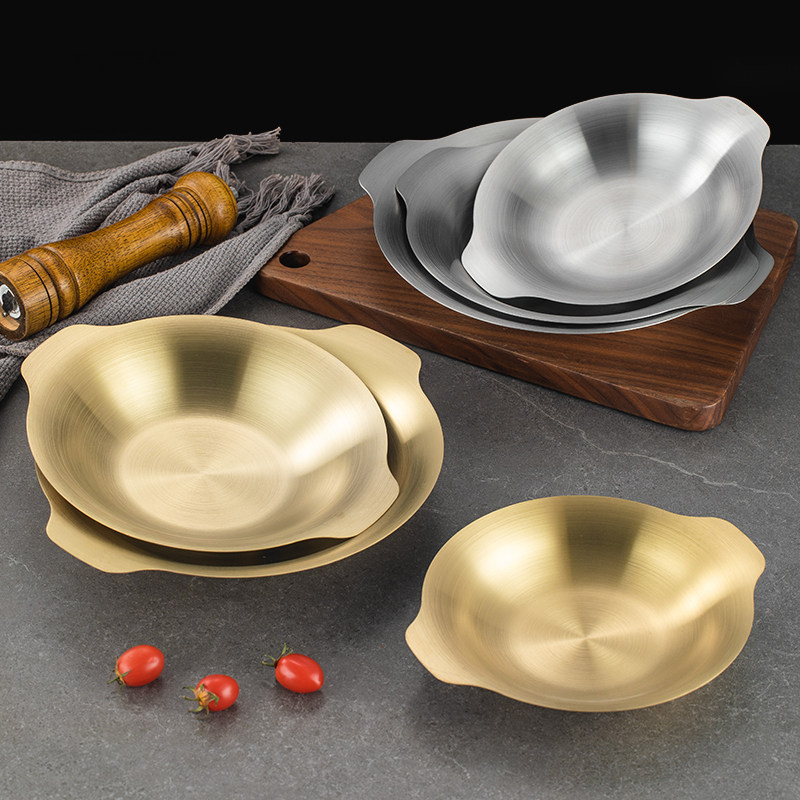 不锈钢双耳干锅盘酸菜鱼海鲜锅小龙虾盘凉菜盆火锅麻辣香锅冒菜锅,餐饮具,碗,淘宝优惠券,粉丝福利购,淘宝优惠卷