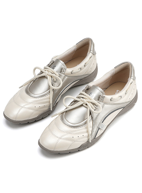 27QUAI GROSMOTT月痕轻训系列 月光白帆船鞋玛丽珍薄底单鞋25春季