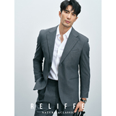 职业西装 免烫抗皱正装 双股48支商务通勤西服套装 男士 商务精英