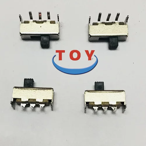 TOY直销拨动开关 SS12F23拨动开关两档三脚立式拨动开关