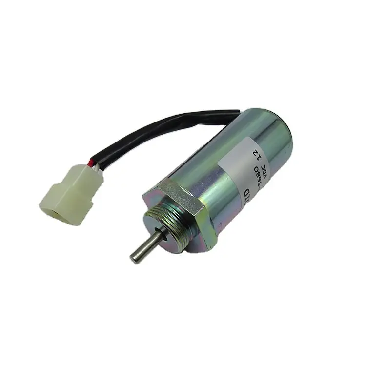 KOVAX熄火开关 ZAXIS55熄火电磁阀897329-5680 12V 挖掘机零件