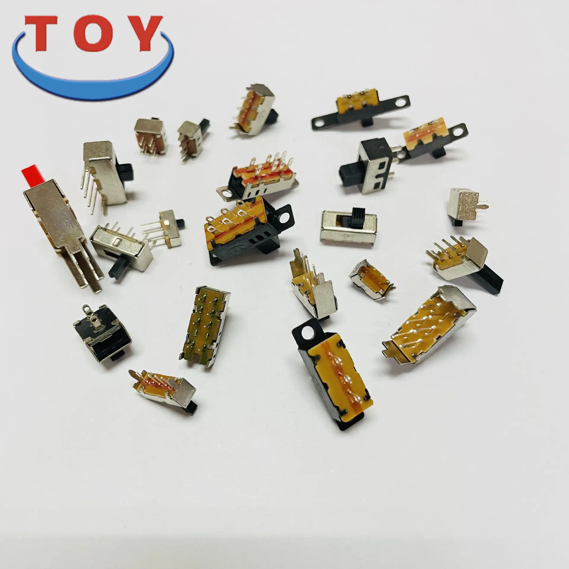 TOY源头直供SS全系列拨动开关 SS12D07等等滑动开关 规格齐全