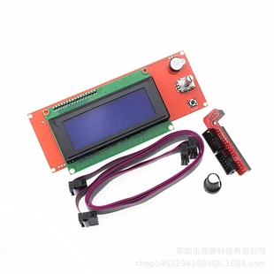 Reprap 1.4 3D打印机配件 Ramps LCD智能控制器显示屏 1.5 2004