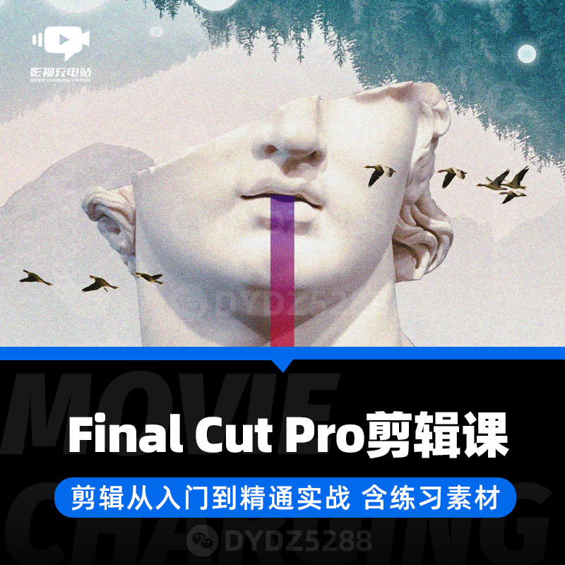 G30 Final Cut Pro 影视剪辑基础课 宣传片短视频Vlog剪辑视频课