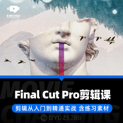 G30 Final Cut Pro 影视剪辑基础课 宣传片短视频Vlog剪辑视频课
