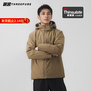 【三无公社】3M新雪丽外套户外可拆卸连帽保暖上衣25秋冬男女棉服