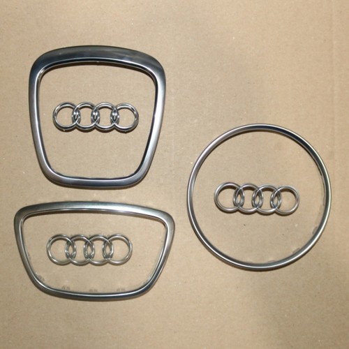 A4LA6LA7方向盘奥迪标亮条标志