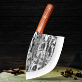彭铁艺手工锻打砍骨刀屠夫专用斩骨刀加厚剁骨刀重型砍骨头专用刀
