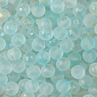 玻璃菩提珠子散珠10mm果冻珠子琉璃串珠手链手串项链diy配件材料