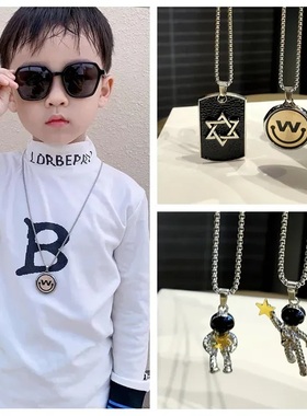 儿童项链潮男童女童嘻哈街舞