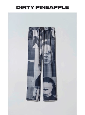 DIRTY PINEAPPLE 休闲裤女夏季薄款显瘦阔腿裤垂感西装裤高级感