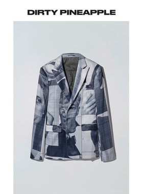 【明星同款】DIRTYPINEAPPLE 春夏中性休闲外套自由派西装高级感