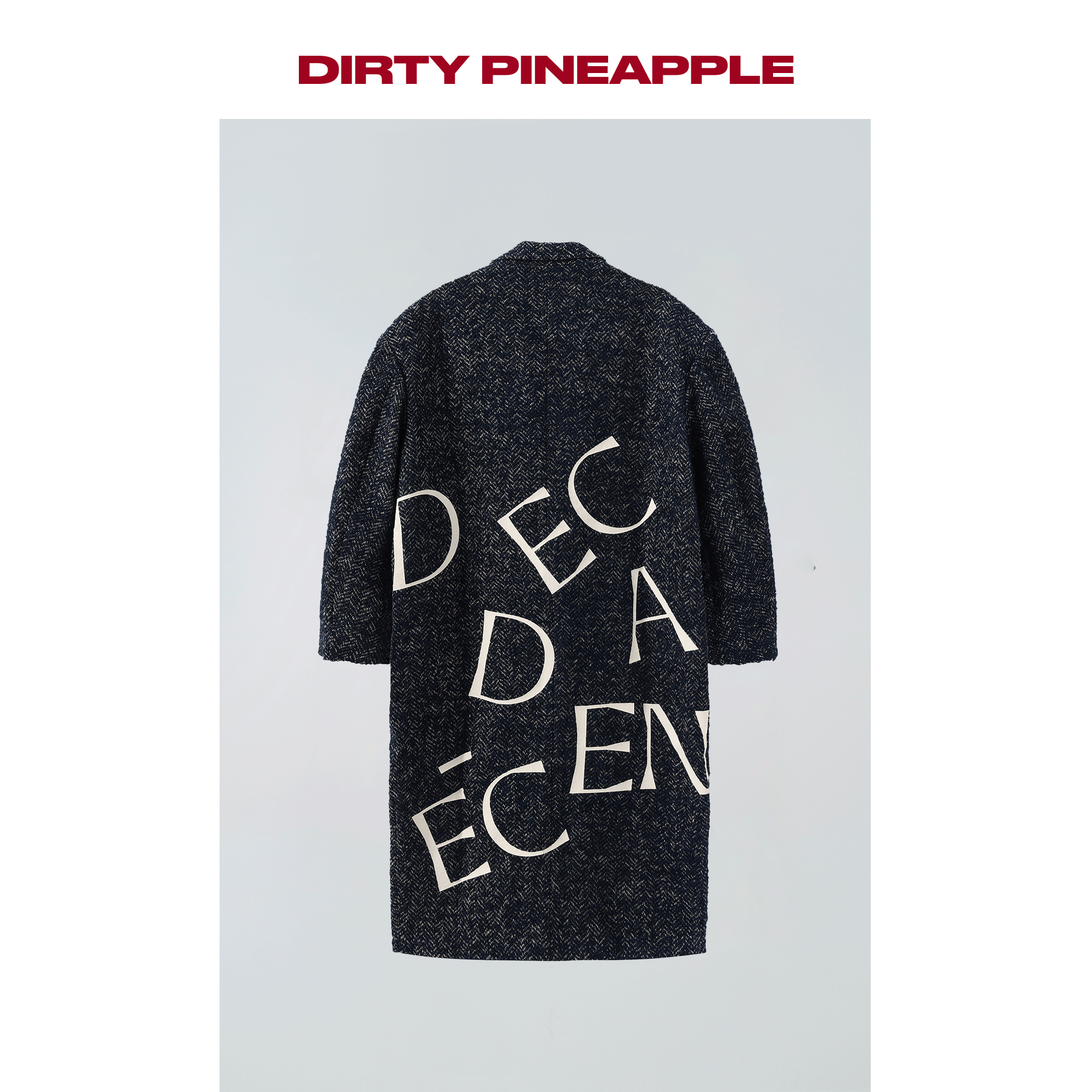 DIRTYPINEAPPLE西装领高级感羊毛大衣外套Leon Wool Coat男女款