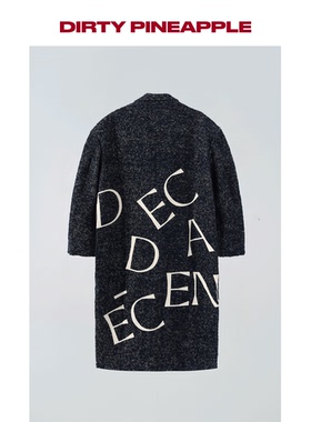 DIRTYPINEAPPLE西装领高级感羊毛大衣外套Leon Wool Coat男女款